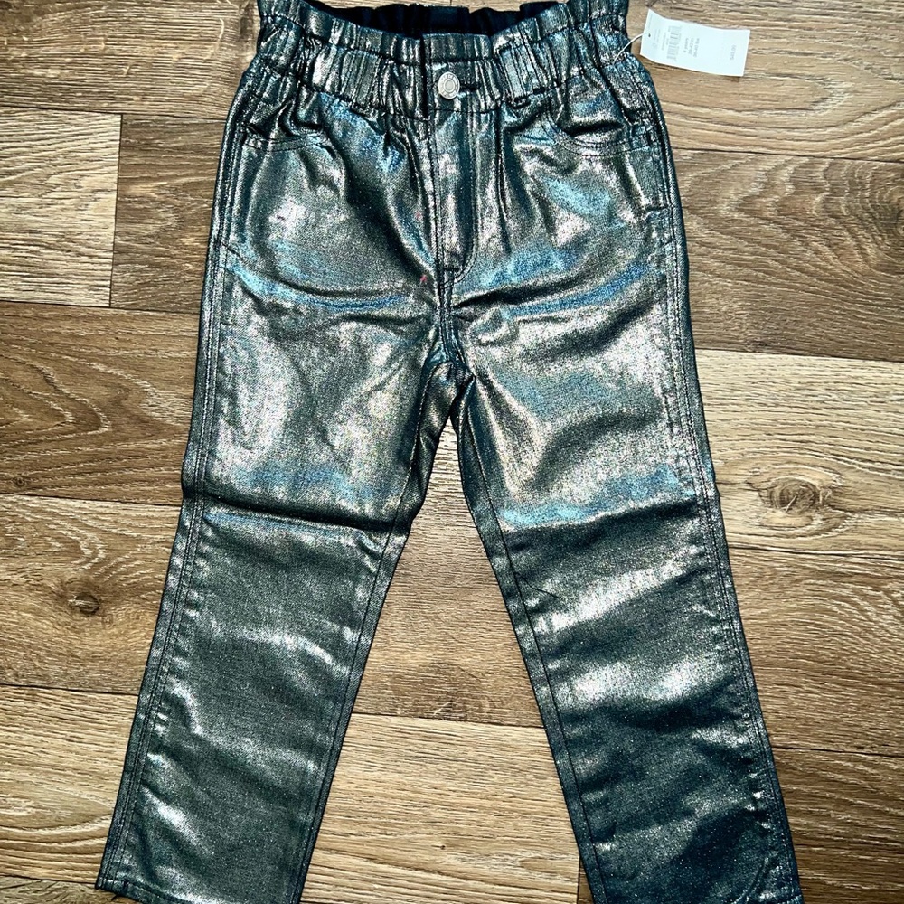 GAP Shimmering Silver Kids Pants